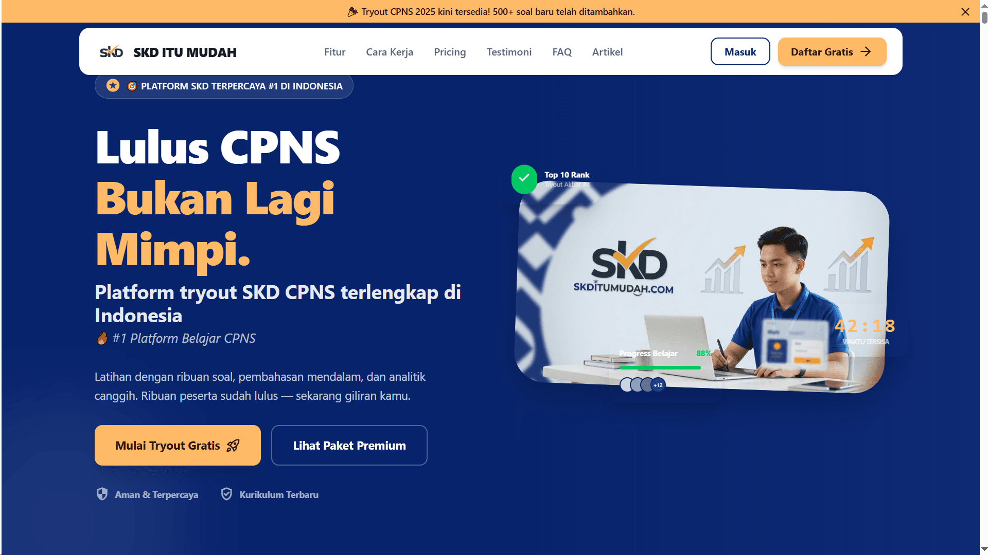 SKD Itu Mudah - A Digital Tutoring Platform